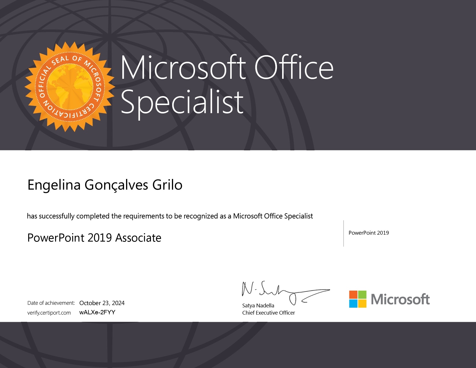 Microsoft Office Specialist Preview