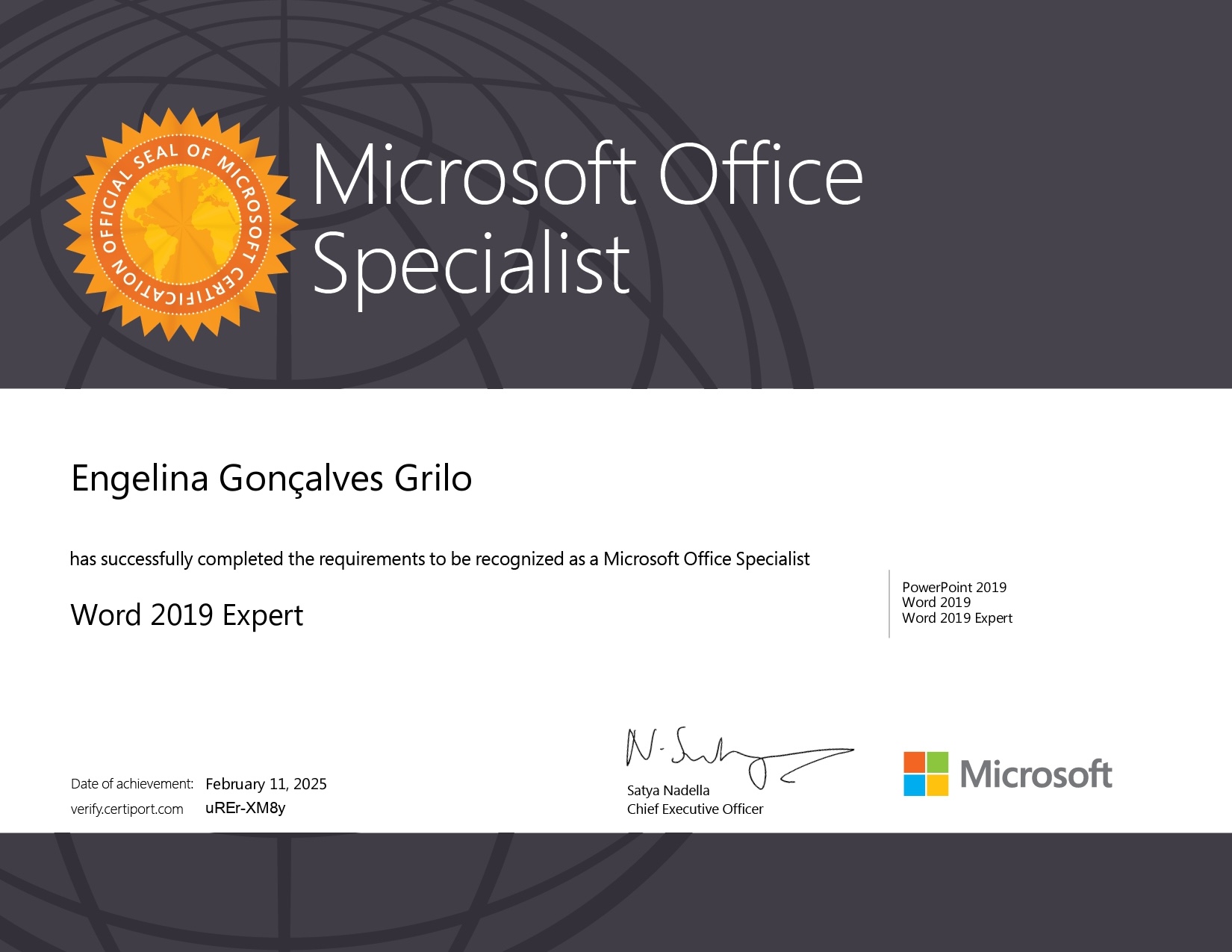 Microsoft Office Specialist Preview