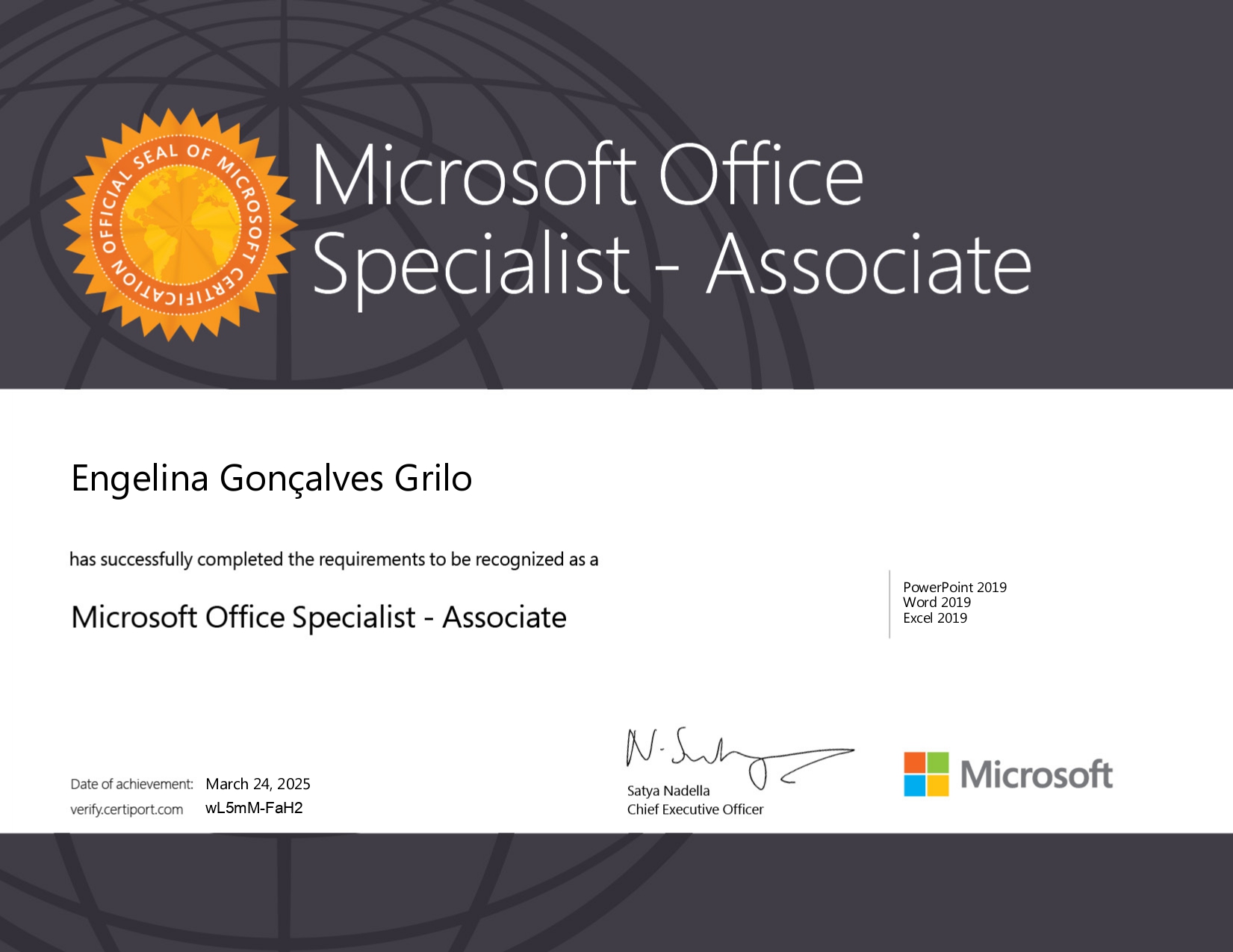 Microsoft Office Specialist Preview