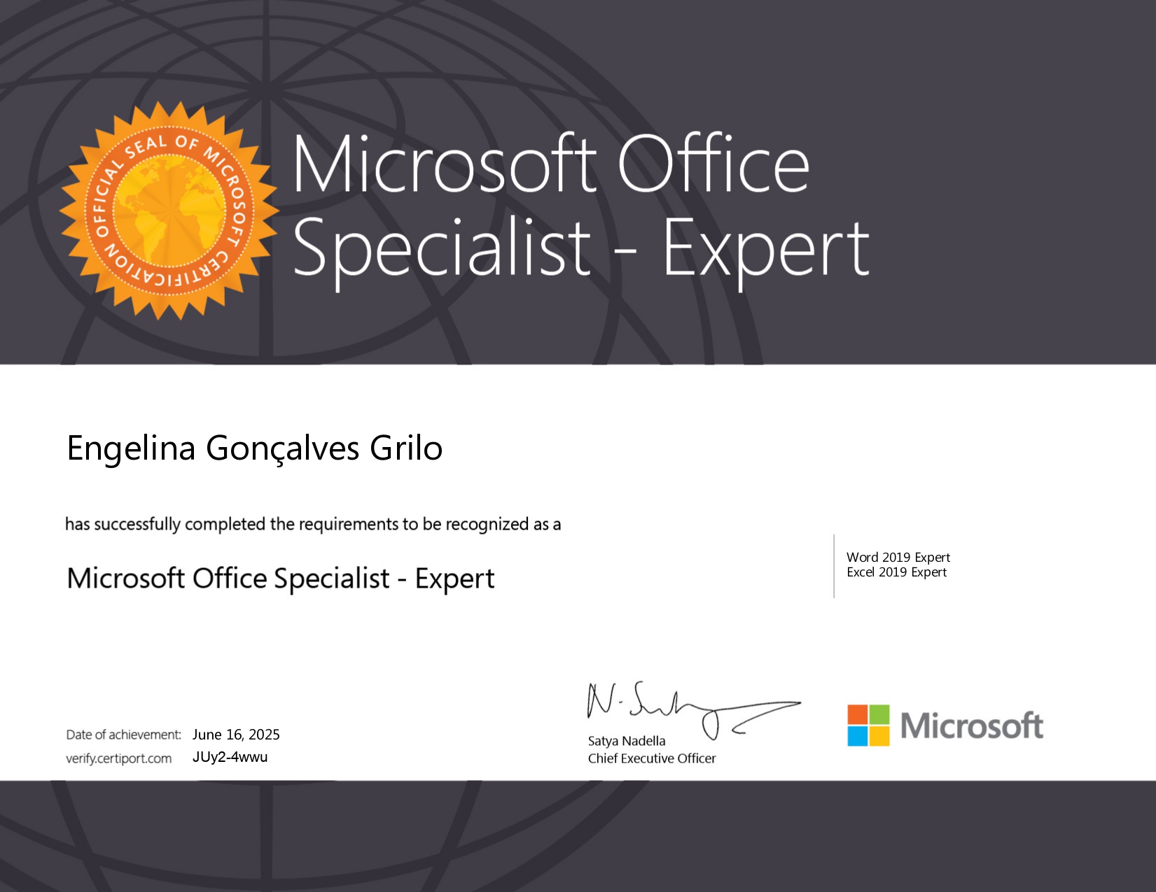 Microsoft Office Specialist Preview